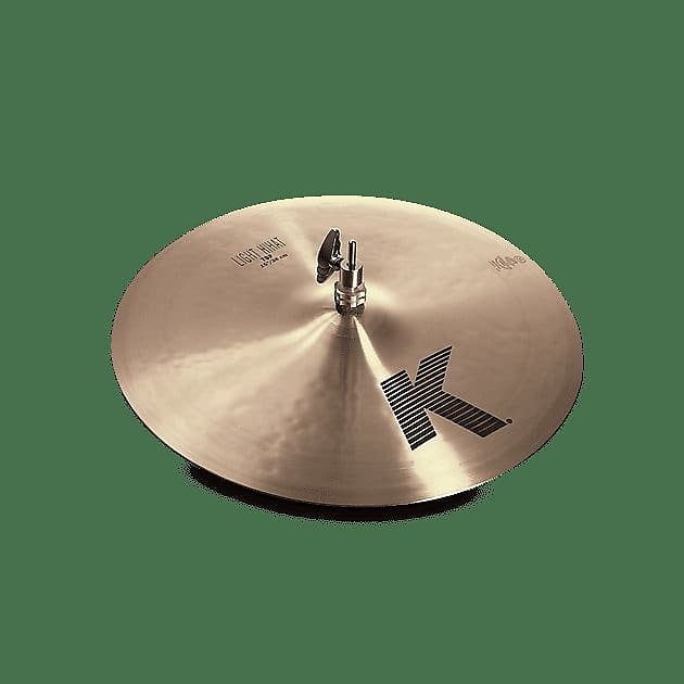 Cymbale Hi-Hat légère Zildjian K0928 16" (en bas)